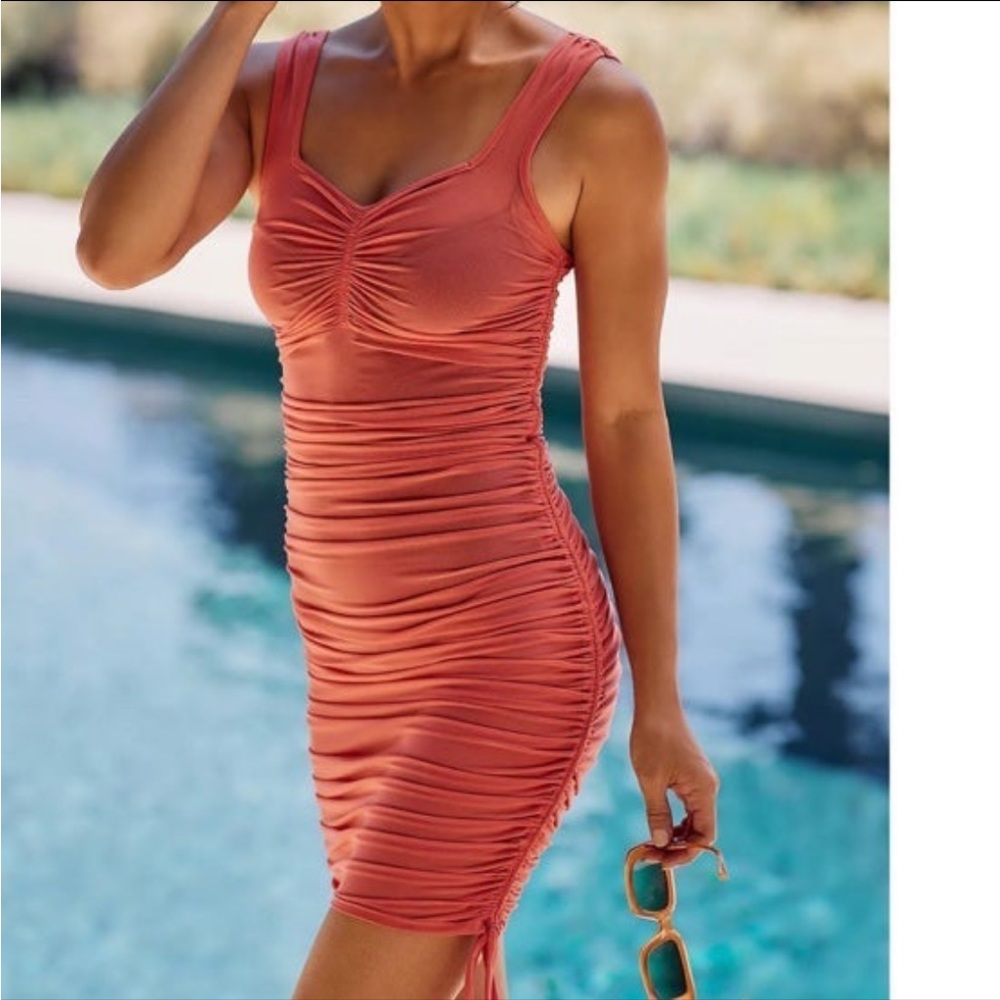 NWT Anthropologie sheer mesh cover up